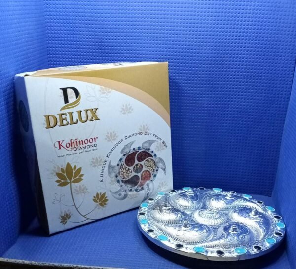 Multipurpose 7-Compartment Dry Fruit & Snack Storage Box