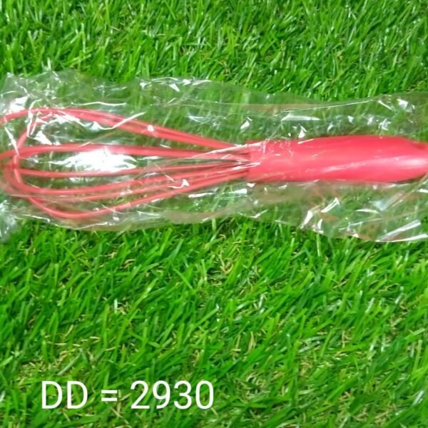 Manual Whisk Mixer – Silicone Cream Whisk, Rotary Egg Beater for Kitchen Baking