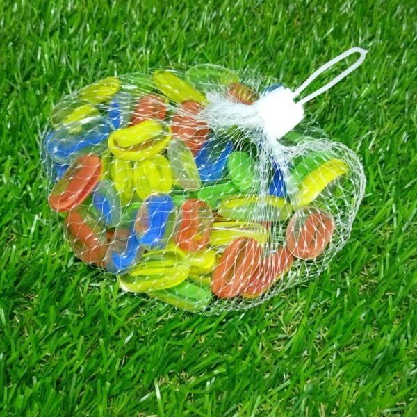 Glass Gem Stone, Flat Round Marbles Pebbles for Vase Fillers, Attractive pebbles for Aquarium Fish Tank.