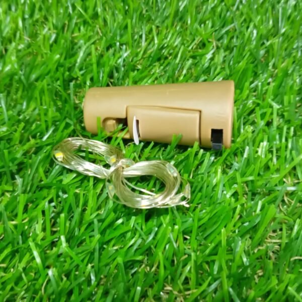 20 LED Wine Bottle Cork Lights Copper Wire Battery-Powered Fairy String Lights