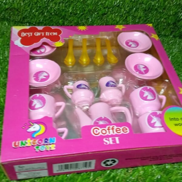 Tickles Tea toy Set | Coffee Kitchen Plastic Set Toy for Kids, Boys & Girls (15Pcs)