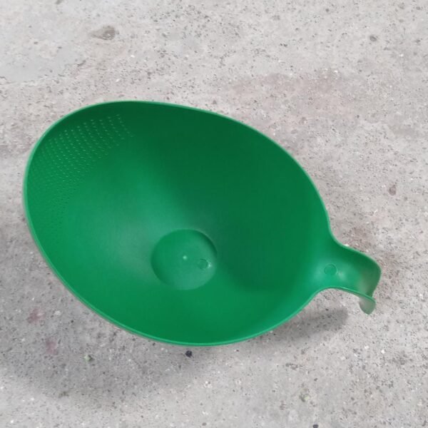Plastic Rice Bowl & Food Strainer with Thick Handle