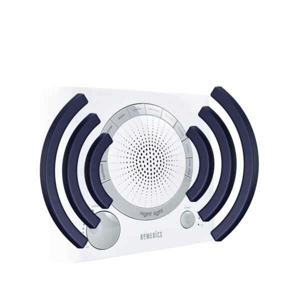 Sleep Therapy Sound Machine with 8 Soothing Sounds (Battery, Timer Option)