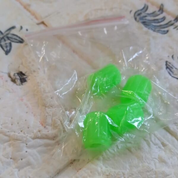 Luminous Tyre Valve Caps – Glow-in-the-Dark Air Stem Covers (4 Pcs / Mix Colour)