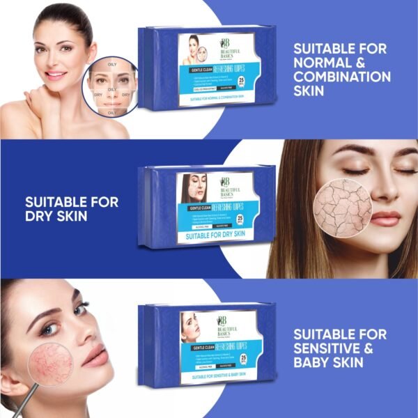 Refreshing Wet Wipes for Face
