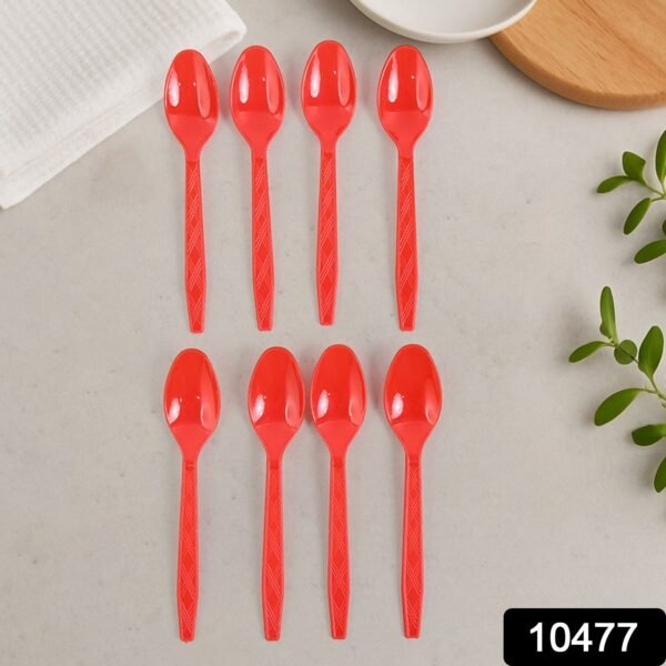 WhatsAppImage2025-05-07at10.58.32.jpg Reusable Home Dining Plastic Spoons (8 Pc)