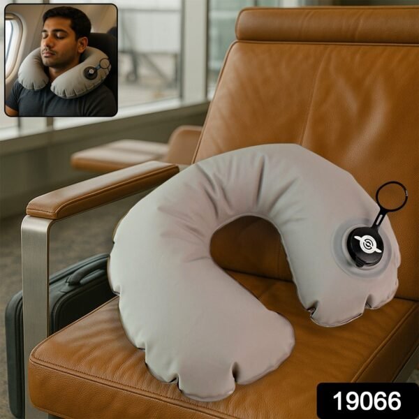 Premium Quality Inflatable Travel Neck Pillow (1 Pc)