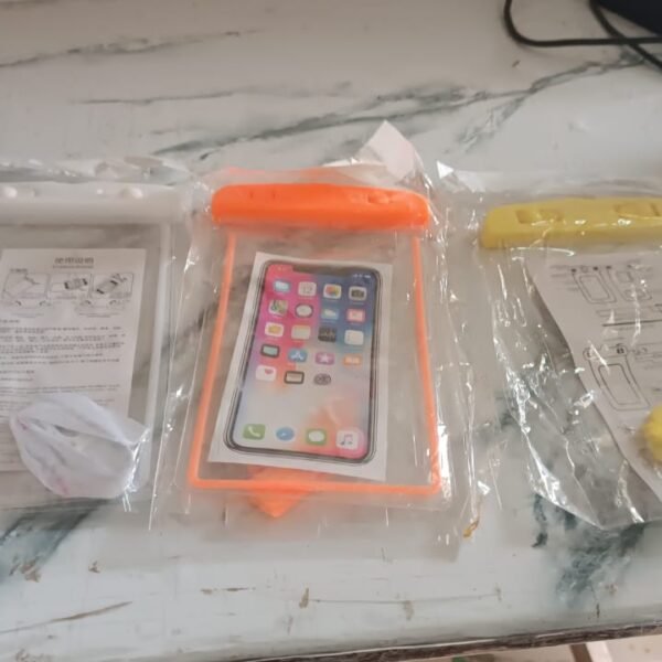 Mobile Waterproof Sealed Transparent Plastic Bag / Pouch Cover for All Mobile Phones