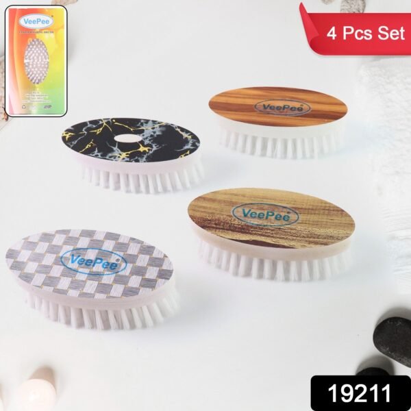 WhatsAppImage2025-06-05at10.40.25.jpg VeePee Oval Cloth Washing Brush Set (4 Pc)