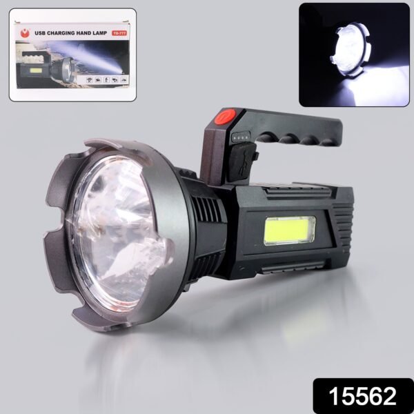 WhatsAppImage2025-06-07at16.23.31.jpg Heavy-Duty Rechargeable USB LED Hand Torch with COB Side Light (1 Pc)