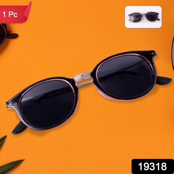 WhatsAppImage2025-06-11at09.54.15.jpg Pink UV Protected Round Sunglasses, classic Sunglasses for Men & Women, Lightweight