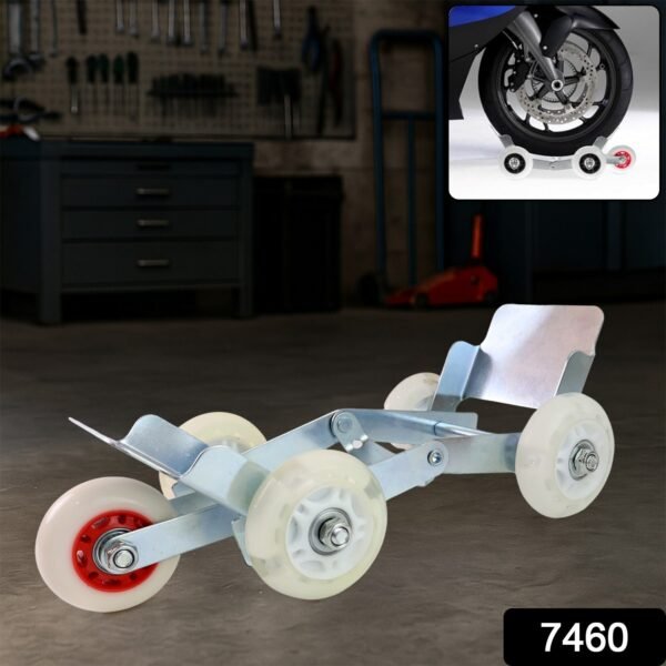 WhatsAppImage2025-06-18at11.14.56_1.jpg Heavy-Duty Motorcycle Front Wheel Parking Roller Stand (1 Pc)