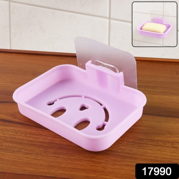 Plastic Wall Mounted Soap Dish (1 Pc)