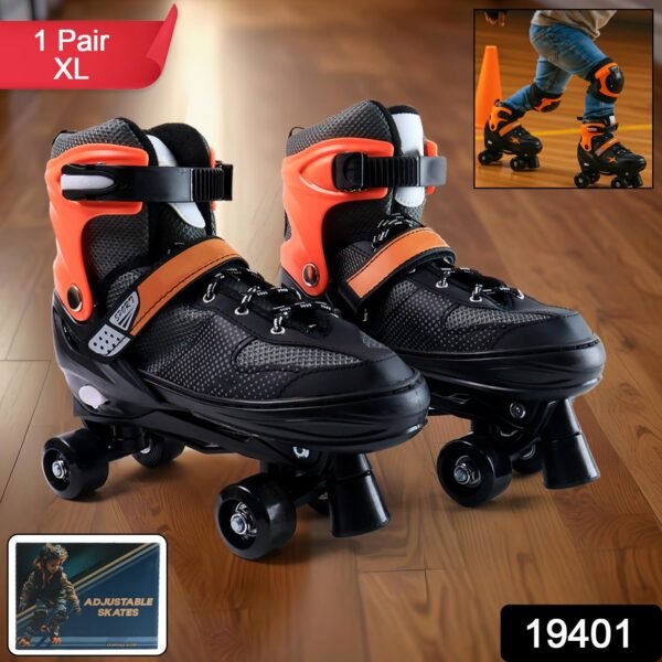 Adjustable Quad Roller Skates for Kids (XL / 1 Pair)