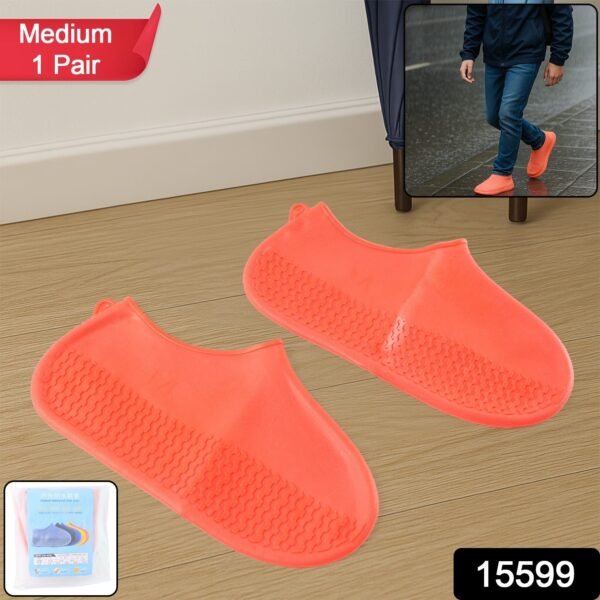 WhatsAppImage2025-07-02at12.30.03.jpg Orange Non-Slip Silicone Rain Reusable Anti skid Waterproof Fordable (1 Pair)