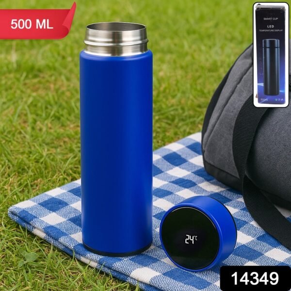 Blue Vacuum Insulated Water Bottle (1 Pc / 500ML)