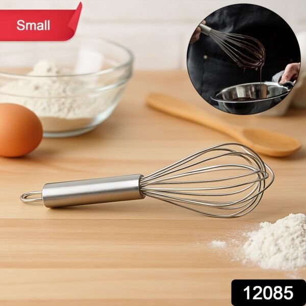 Small Stainless Steel Balloon Whisk (20cm / 1 Pc)
