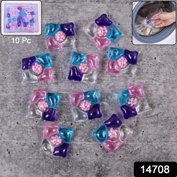 Premium Multi-Action Laundry Detergent Pods – 10 Piece (Set)