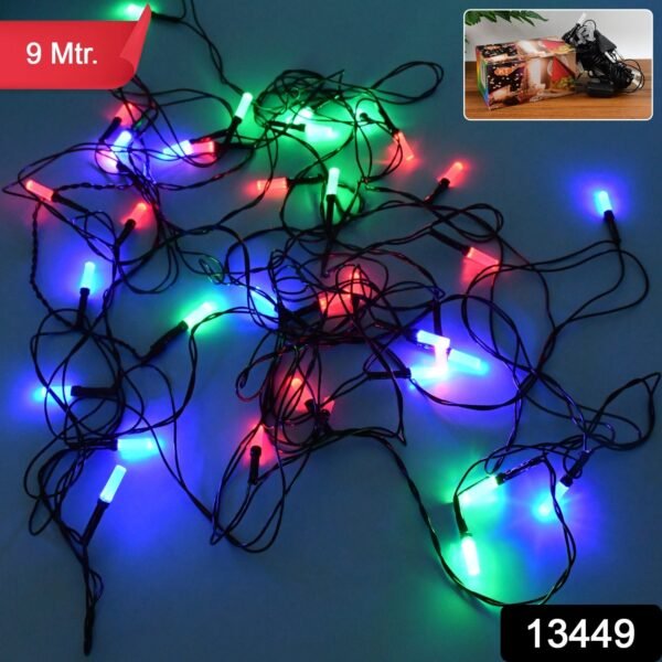 Premium Multi-Color LED Decorative String Lights (9 Mtr)