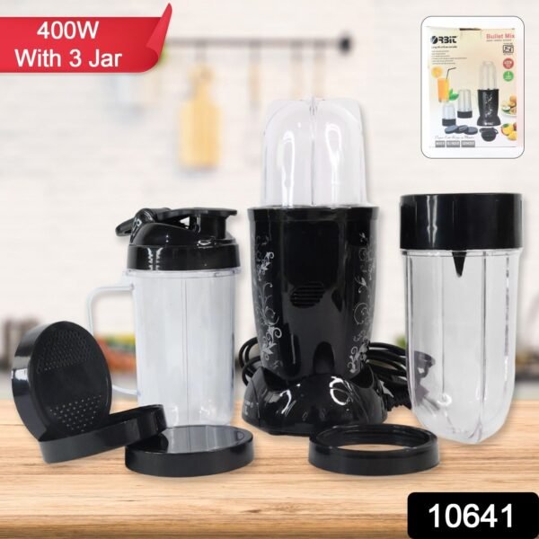 WhatsAppImage2025-09-04at10.02.31_b7a82a20.jpg Orbit Bullet Mixer Grinder - 400W with 3 Jars