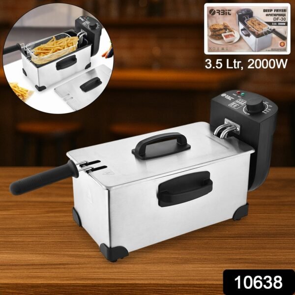 Orbit Heavy Duty 2000W Deep Fryer with 3.5 Litre Oil Capacity
