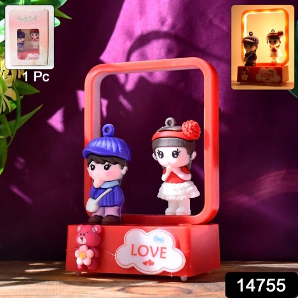 Decorative Love Couple LED Figurine Light (1 Pc)