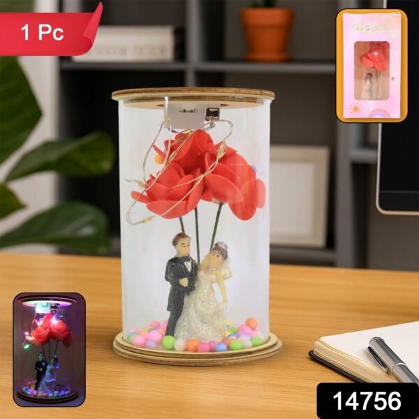 WhatsAppImage2025-09-04at15.30.47_f82d408a.jpg Wedding Couple with LED Rose Lamp (1 Pc)