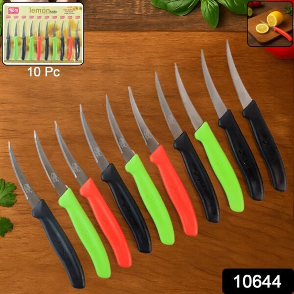 Supermom Stainless Steel Lemon Knife, Chhari (10 Pc / Set)