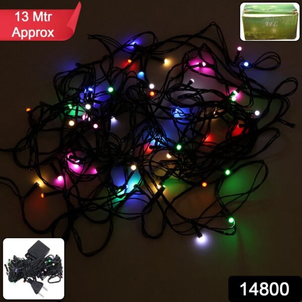 Multicolor Decorative LED String Fairy Lights (1 Pc / 13 mtr)