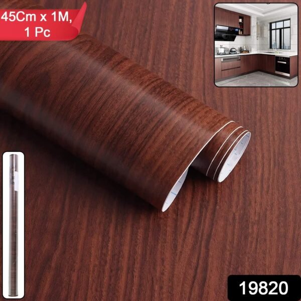 Self-Adhesive Waterproof Wallpaper Roll 45 cm x 1 m - (1 Pc)