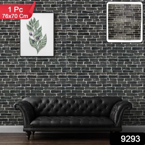 Wallpaper 3D Foam Wallpaper Sticker Panels (78 x 70 Cm / 1 Pc)