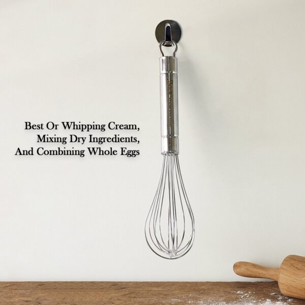 Apex Stainless Steel Small Hand Whisk (1 Pc)