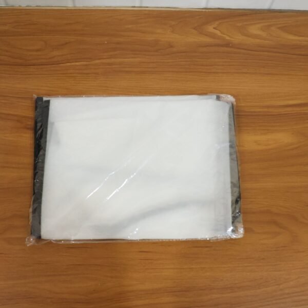 WhiteblackSuitStorageBags-live.jpg Transparent Garment Cover with Front Zipper (100 × 60 cm, 1 Pc)