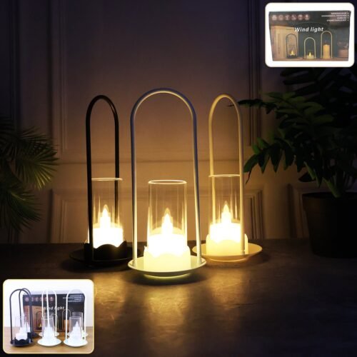 WindLightLamp-WOSKU-01.jpg Big Wind Light Style Decorative Flameless LED Candles (6 Pc)