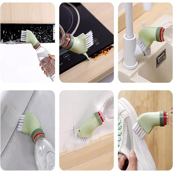Window-Cleaning-Brush-05.jpg Multipurpose Bottle-Connectable Cleaning Brush with Built-In Scraper (1 Pc)