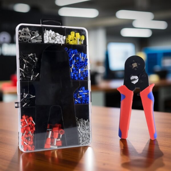 Approx 1200 Piece Ferrule Crimping Tool Kit Set