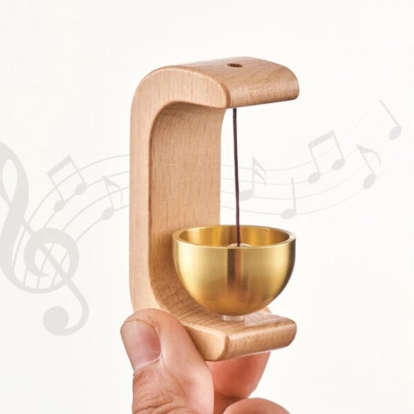 Premium Desktop Japanese-Style Zen Bell (1 Pc)