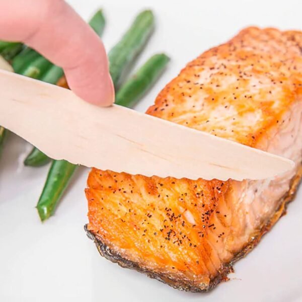 165mm Wooden Knife – 30 Pcs Pack