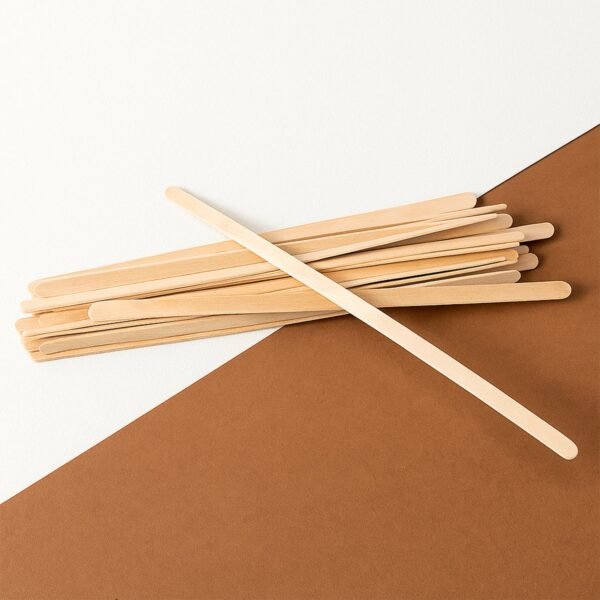 Woodencoffeestring-07.jpg Freshee Wooden Coffee Stirrers 140×5×1 mm – 30 Pcs Pack