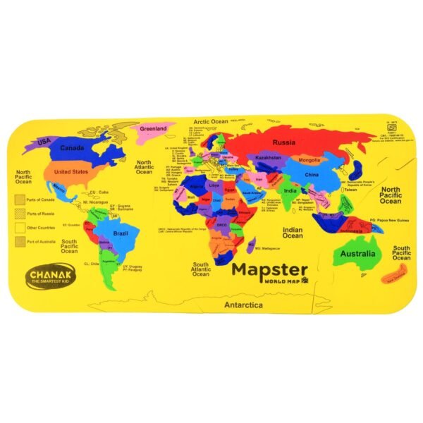 World-Map-06_f611eaae-52a3-44bb-b12c-824db2762c75.jpg Aditi Mapster World Map EVA Foam Puzzle Set