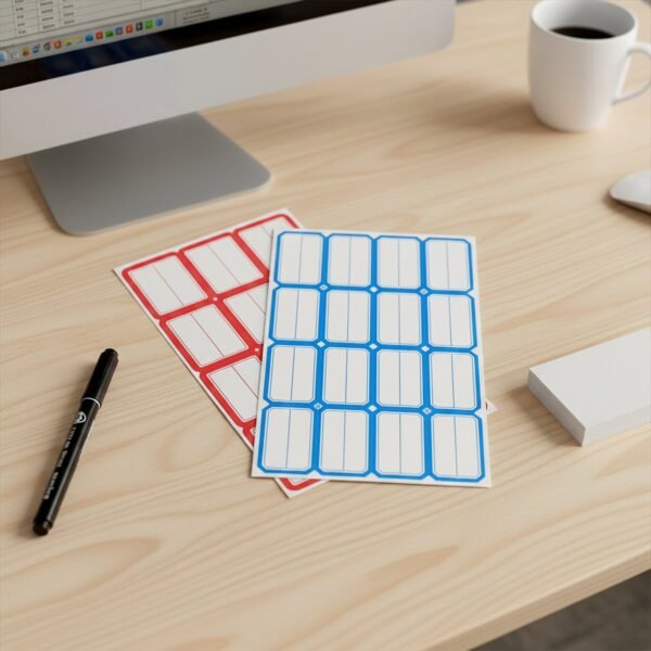 Writable-Blank-Label-Sticker-Sheets-09.jpg 10 Sheets Self-Adhesive Label Stickers