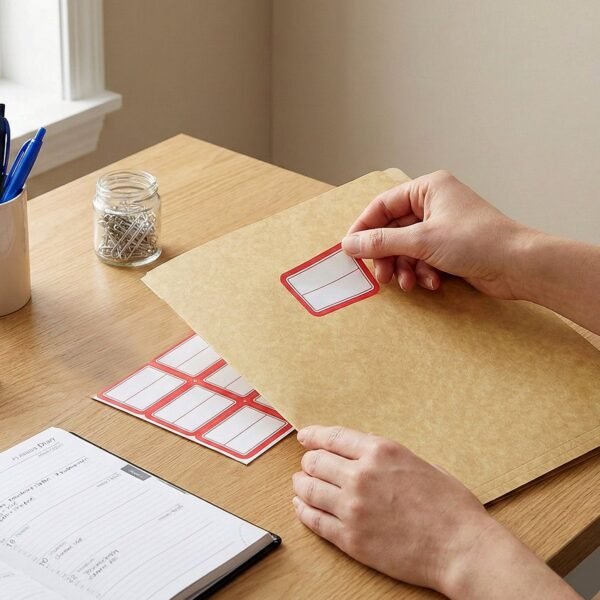 Writable-Blank-LabelSticker-Sheets-02.jpg Multipurpose Writable Label Stickers (5 Sheets Set)