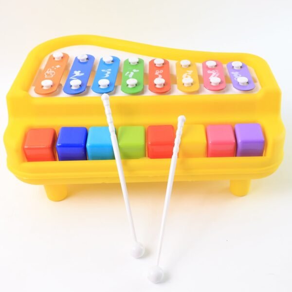 Xylophone-05_513215ed-38f1-408a-aabb-de0bb489f49d.jpg Multi-Function Baby Musical Toy Piano with Xylophone (1 Pc)