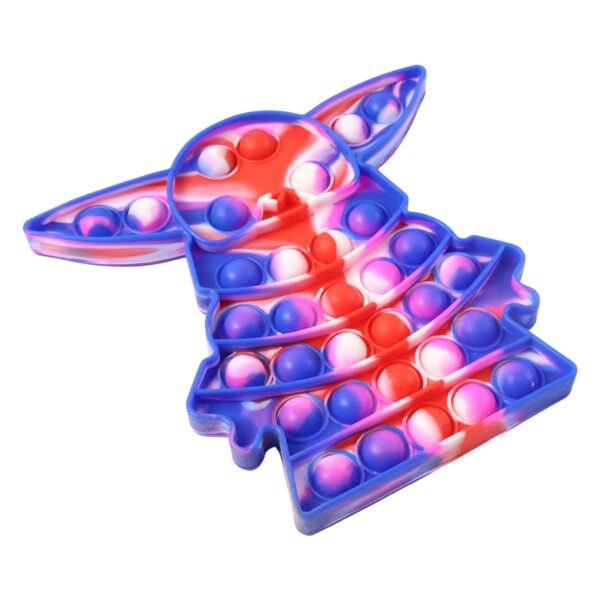 Premium Cartoon Shape Silicone Pop It Fidget Toy (1 Pc)