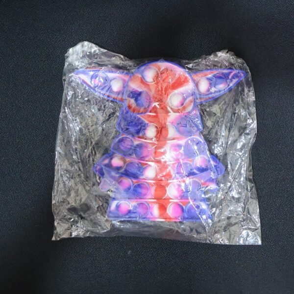 Premium Cartoon Shape Silicone Pop It Fidget Toy (1 Pc)