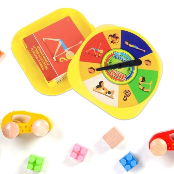 Yoga Spinner Game for Kids and Adults Set