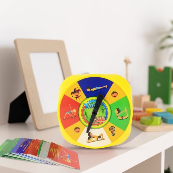 Yoga Spinner Game for Kids and Adults Set