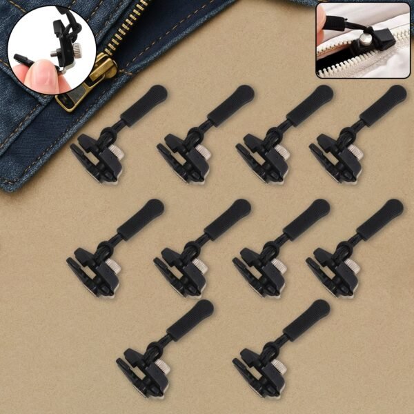 Zipper-Slider-01_bde333b8-1a44-42b4-87d9-675de19926f2.jpg Portable Universal Detachable Zipper Slider (10 Pc /Medium)