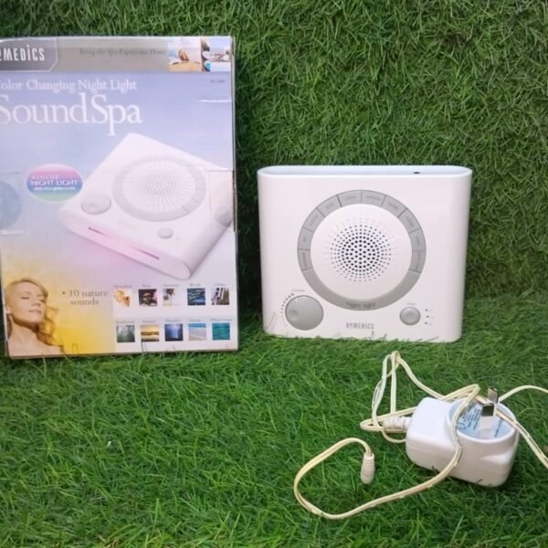 Sleep Therapy Sound Machine with 8 Soothing Sounds (Battery, Timer Option)