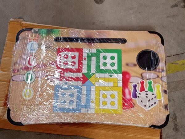 Ludo Design Foldable Study & Laptop Table for Children with Tablet Slot & Cup Holder